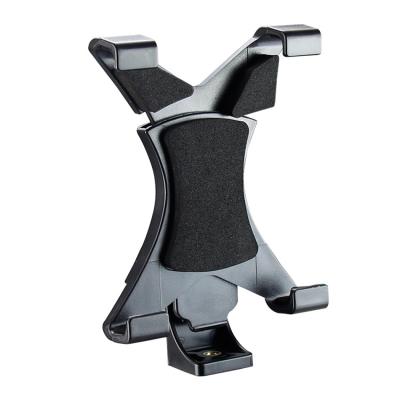 China Universal ABS Large Size Tablet Tripod Mount Clamp Holder Bracket Clip for iPad Galaxy Phone Clamp with 1/4