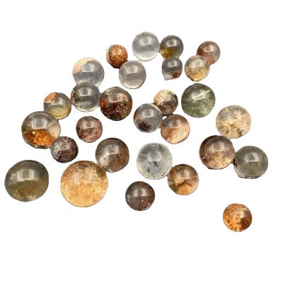 China China Wholesale Natural Crystal Ball Healing Stone Furniture Aquarium Decoration Ghost Stone for sale