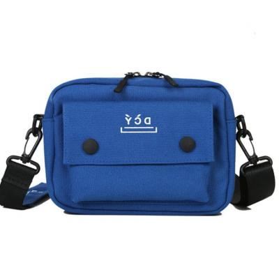 China Portable Hot Sale Sling Cool Handbag For Boys And Girls Teenagers Outdoor Cross - Body Bag Canvas Messenger Bag for sale