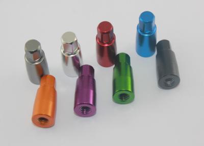 China Go Kart Aluminum Nut 6061T6 anodized karting spare parts screw nut for sale