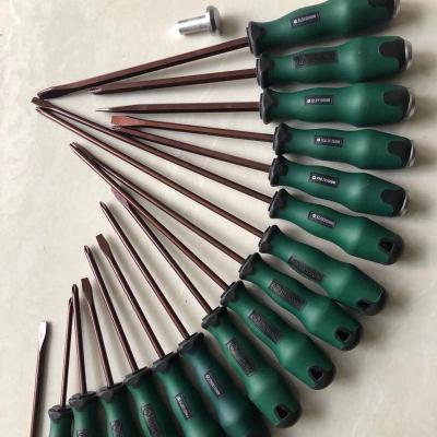 China Plastic Hardware Screwdriver Kit S2 Phillips Screwdriver Head Magnetic Flat Phillips Screwdriver Many Size Can Choose for sale