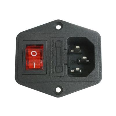 China Game machine Power switch socket electrical socket power socket for Arcade big machine for sale