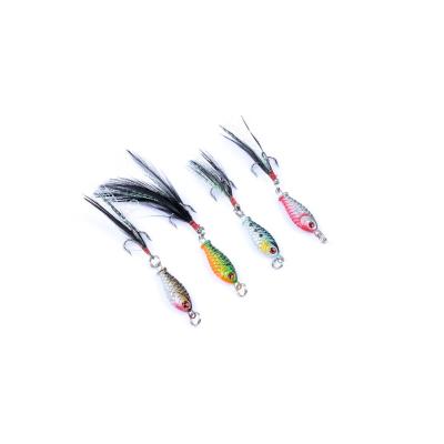 China Newest Small Lead Alloy Model 4 Colors #1234 Lead Fishing Lure Bait 5g Vivid Vivid for sale