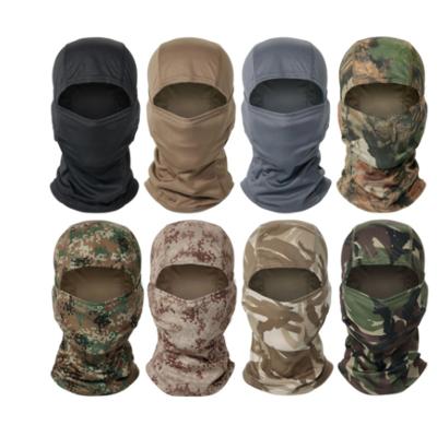 China Breathable CS Wargame Army Hunting Multicam CP Balaclava Recycling Face Mask Helmet Liner Military Tactical Camouflage Scarf Full Face Mask for sale