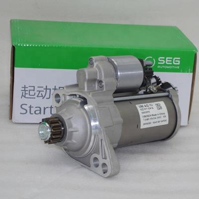 China Electrical Systems 0001179514 02Z911024Q 12V 1.1KW 13T Car Auto Starter Motor For AUDI A3 SEAT LEON VW GOLF JETTA SKODA for sale