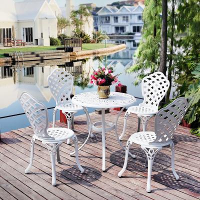 China Modern Mosaic Art Metal Garden Set Outdoor Furniture for sale