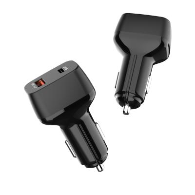 China Custom Free Type Mobile Phone Tablet MP3 GPS OEM USB Dual C Car Charger for iphone 13 12 pro fast charging max plug palladium 30W fast charging adapter china for sale