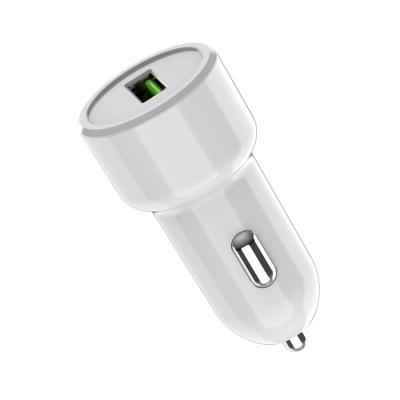 China Hot NEW 2021 Mobile Phone 2021 High Power Usb Single Port USB Car Charger Fast Charging Factory OEM OEM odm NEW for sale