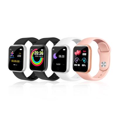 China Wholesale 18 D20S Y68S Smar touch screen twatch macaroon heat rate blood presure Smart Watch B37 manufactures sell bracelet for sale