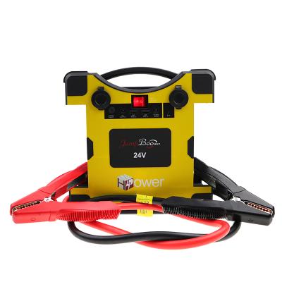 China Start up to 16.0L Diesel Car and Semi Truck Jump Starter Kit High Capacity 64000mah 24v Multifunction Jump Starter for Truck for sale