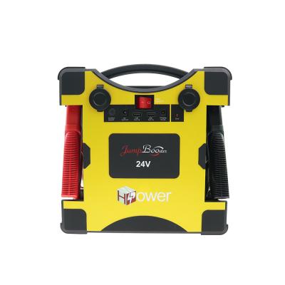 China Start up to 16.0L diesel large capacity 64000mah high peak current car jump starter and emergency tools supplier semi truck for sale