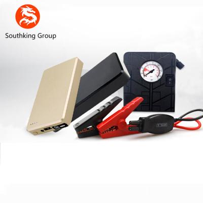 China Slim Mini Car Jump Starter Portable Booster Factory Supply Design Power Bank 125*75*17MM for sale