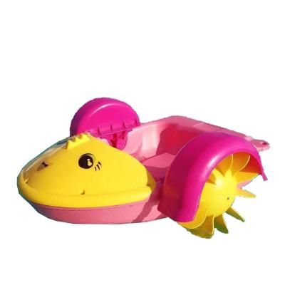 China Plastic Hand Pool Inflatable Pedal Boat For Sale for sale