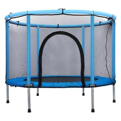 China With Competitive Price Spring Pad Protector Net Indoor Circular Trampoline With Safety Net for sale