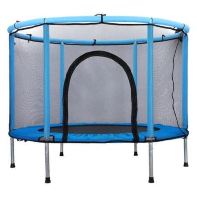 China With Protective Net Cheap Indoor Trampoline For Kids Safety Fence Nets Kids Round Trampoline for sale