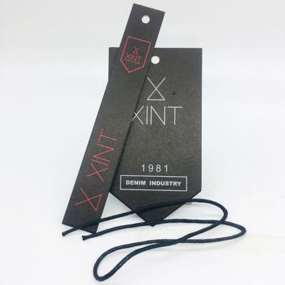 China Viable Wholesale Hang Tags Custom Printed Tag Logo Price Hang Tag For Clothes for sale