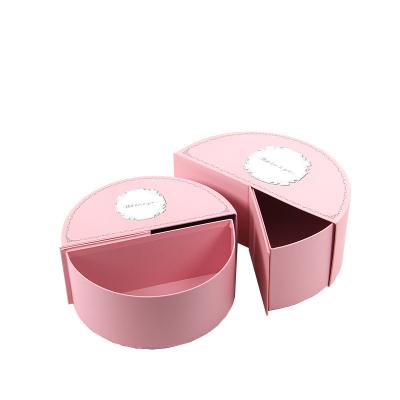 China Immortal Flower Luxury Packaging Boxes Recycled Box Valentine Flower Semicircle Factory Materials Lipstick for sale