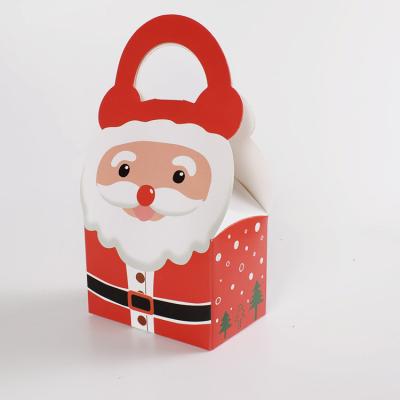 China Gift & Food Can Order Portable Christmas Eve Apple Packing Candy Snacks Gifts Cardboard for sale