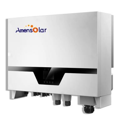 China Solar Power System Home AMENSOLAR 30KW DC to AC Converter On Grid Modified Solar Power Inverter with WIFI for sale