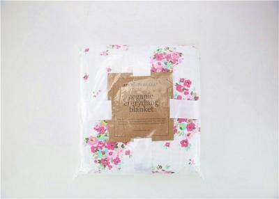 China Fashion Design Soft Baby Blankets Floral Patterned 80X80CM / 31 In X 31 In for sale