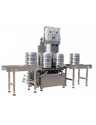 China Beverage Beer Keg Cleaning Equipment and Filling Machine for sale