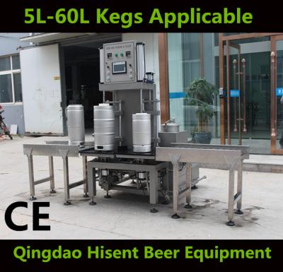 China Beverage Beer Keg Rinser and Aseptic Filling Machine for sale