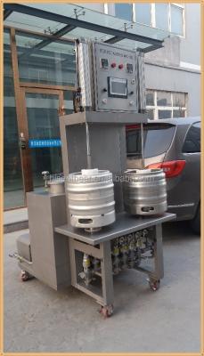 China 5L-60L Automatic Beer Keg Washing Cleaning Sterilization Machine for sale