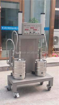 China Small Beverage Beer Keg Filling Machine Filler for sale