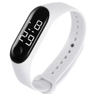 China Pin Buckle Fashion Trend Casual Smart Sports Watches LED Wrist Watch Electronic Silicone Waterproof Personalized Electronic Watches for sale