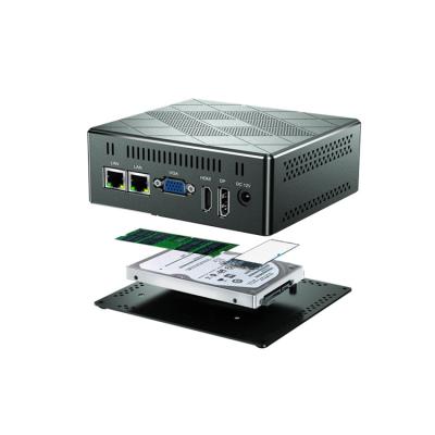 China For Soyeer CK6 I5 7200U 7300U Intel Business PC MINI Desktop Computer DDR3 8G 256G Fanless PC RS232+ VGA for sale