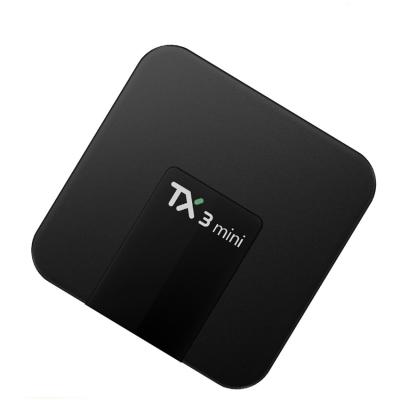 China FREE BOX TX3MINI 2G 16G Amlogic S905W Android 7.1 Smart TV BOX TX3MINI TV Soyeer Logo Android TV for sale