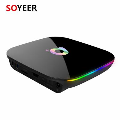 China Q+ TV Box SOYEER Q+ Android TV Box H6 4G 32G 64G For Android 9.0 Smart TV Box RJ45 for sale