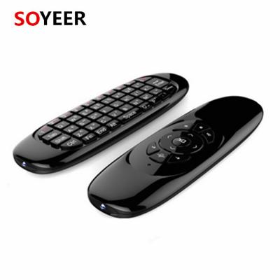 China Soyeer Air Mouse C120 T10 Wireless Smart Remote Control 2.4G Universal Air Mouse Excellent Quality Keyboard for sale