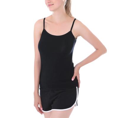 China Hot Sale Fashion Girls Summer Breathable Vests Casual Sleeveless Tank Top Women Invest for sale