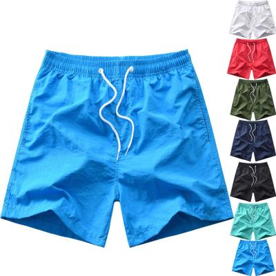 China Wholesale Custom Casual Men's Anti-Wrinkle Nylon Shorts Plus Size Summer Beach Logo Shorts Exercise for sale