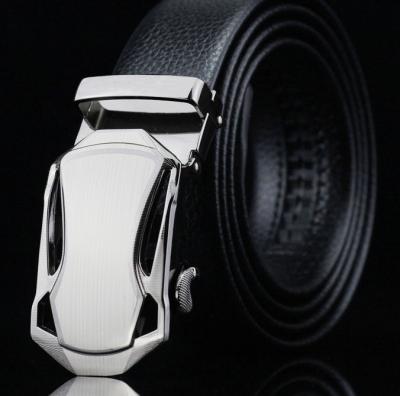 China Good Quality High Quality Belt Hide Width Cowhide Automatic Belt 3.5cm, Custom Automatic Belt for sale