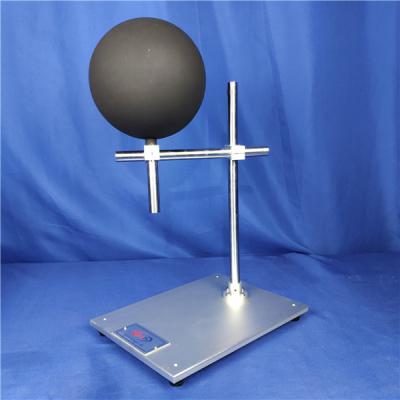 China Esfera de madera pintada negra embotada - diámetro IEC60335-2-23 de 200m m en venta