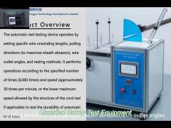 iec 60335-1 clause 22.16 automatic cord reels endurance testing machine driven by pneumatic