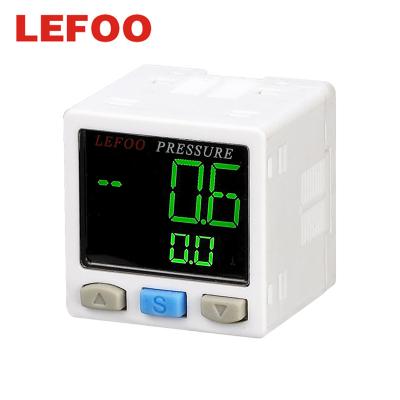 China LEFOO NO NC 4-20mA High Precision Intelligent Digital Variable 12 Volt Air Pressure Switch LFDS10 LFDS10 for sale