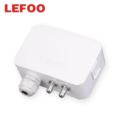 China LEFOO LFM108 4-20ma 0-10V Air Pressure Differential Transmitter for Clean Room/Ventilation System X15 for sale