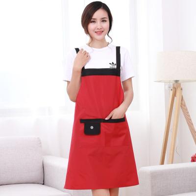 China Creative simple European Korean style non-woven apron waterproof food/drinks apron and oil proof apron wholesales for sale