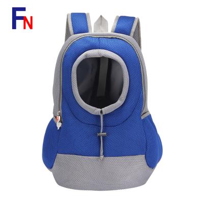 China Mesh Breathable Duarable Cat Dog Airline Travel Portable Pet Carrier Backpack for sale