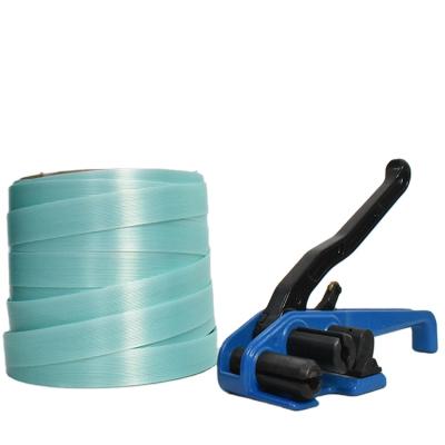 China Easy Operation PP Tie Binding Machine Rope Strap Tensioner Twine Tying Machine Packing Machine Filling Plastic, Paper Wrapping 15bag/min for sale