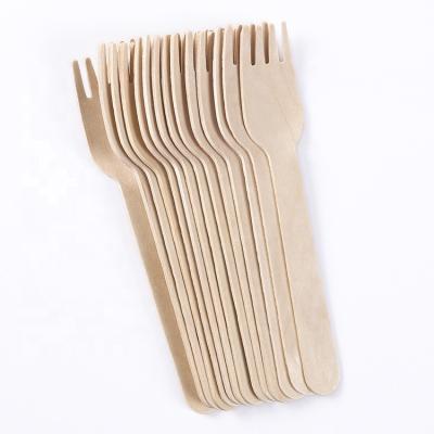 China Factory Price Disposable JT Birch Wood Wooden Cutlery 6