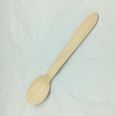 China Best Serving Chinese Disposable Supplier Disposable Wooden Cutlery Wooden Spoon For Party for sale