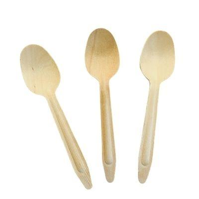 China Chinese manufacturers disposable biodegradable and compostable disposable wooden spoon for sale