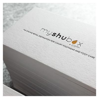 China paper & Letterpress Business Card Cardboard Customized Printing for sale