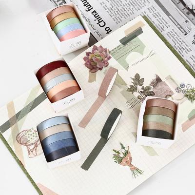 China Waterproof Self Adhesive Custom Printed Decorative Washi Paper Tape In Bulk for sale