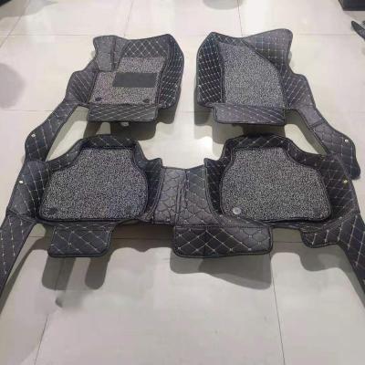 China China manufacture tartan professional non slip decorative car interior floor mats the production mode wholesale custom car mat for sale