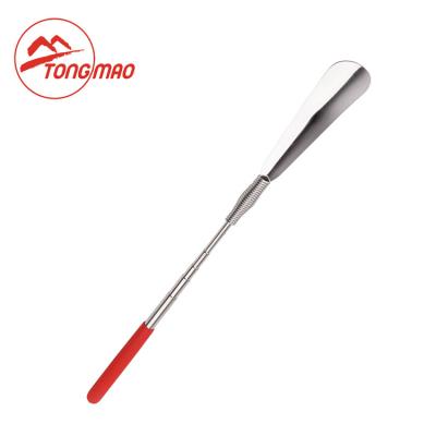 China Eco-friendly TM1402 Stainless Steel Soft Head Telescopic Extendable Shoe Horn for sale